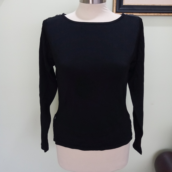 Rebecca Elliot black snap.....L - Picture 1 of 14